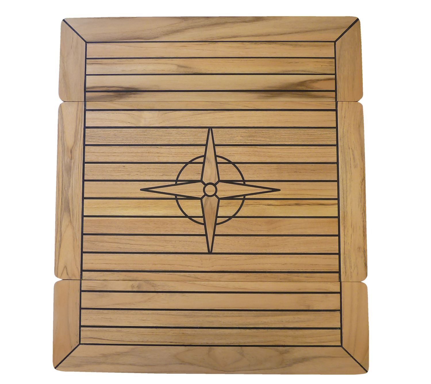 Teak Tischplatte klappbar