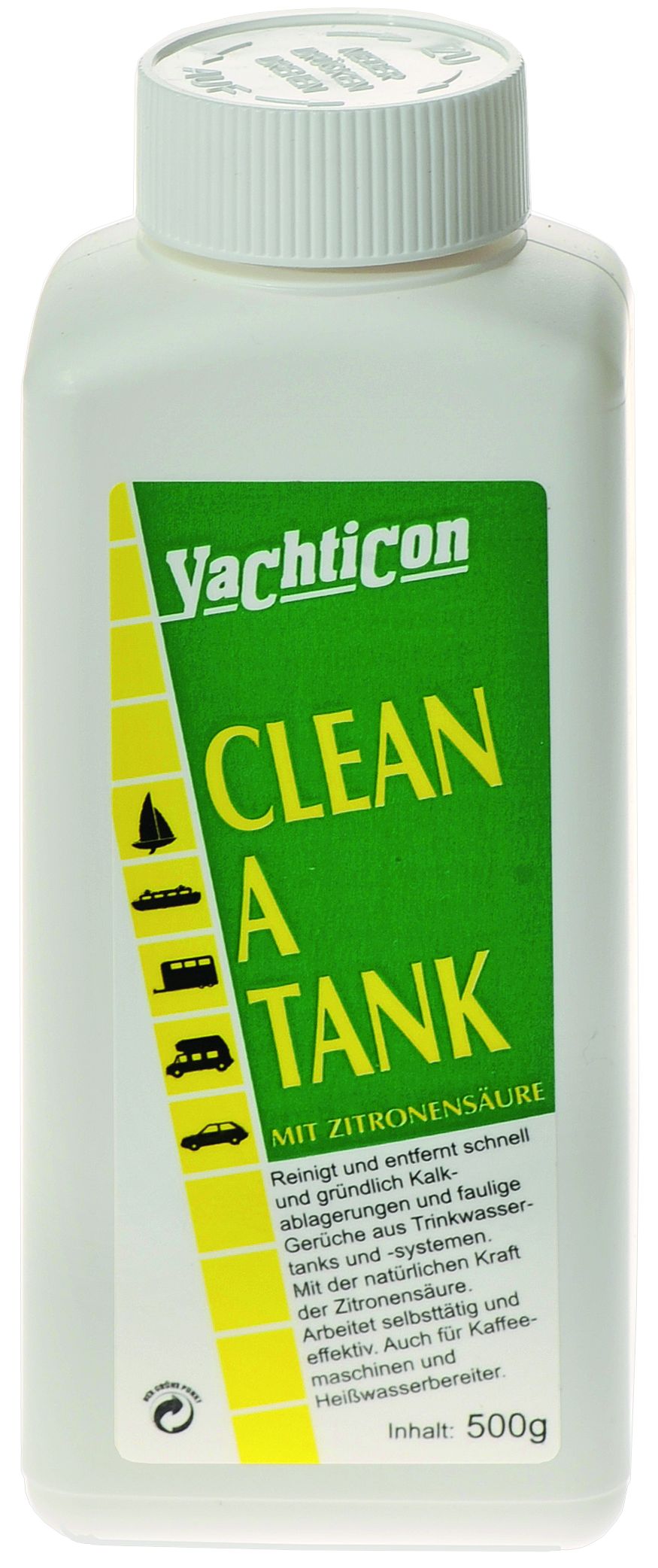 Yachticon Clean A Tank 500 g Wassertankreiniger Kalkentferner
