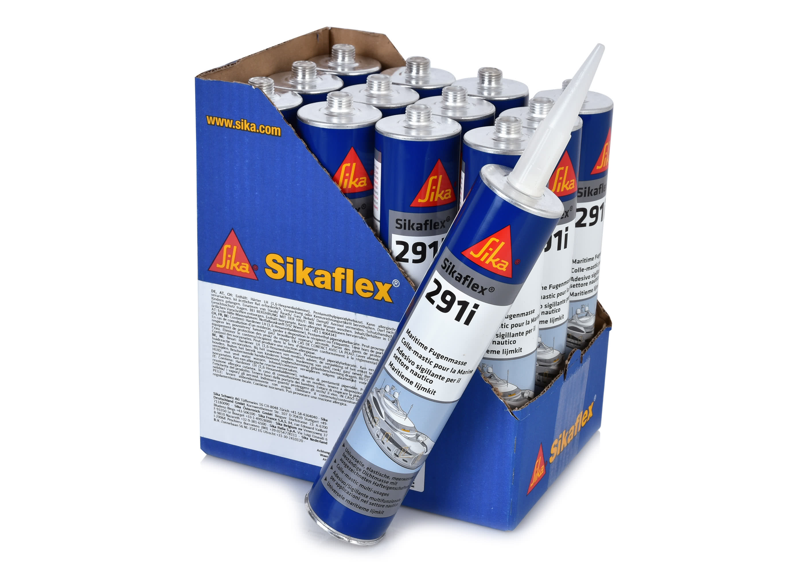 Sikaflex 291i silikonfrei Marine Kleb-u. Dichtmasse 300 ml