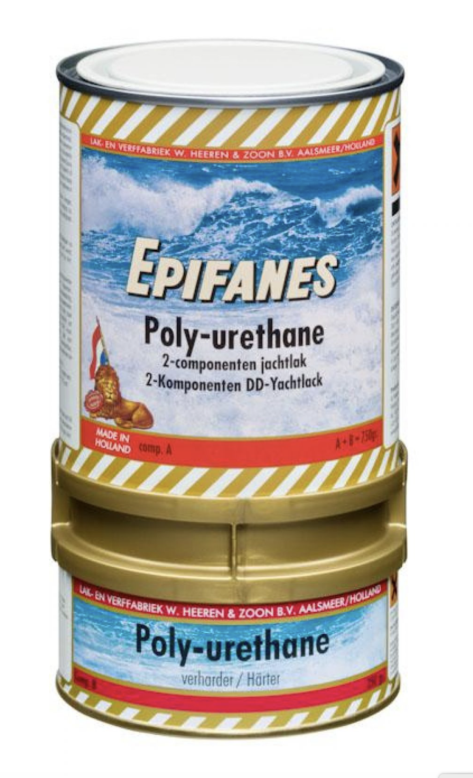 Poly-urethane Klarlack Seidenglänzend Satin Finish