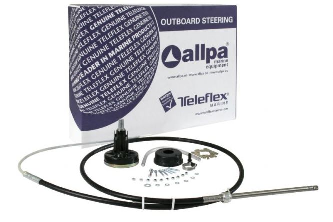 Teleflex Bootssteuerung / Lenkung Light Duty ohne Steuerrad bis 40kw (50PS)