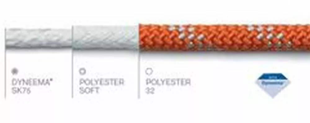 FSE Globe 5000 Dyneema 8mm blau/silber