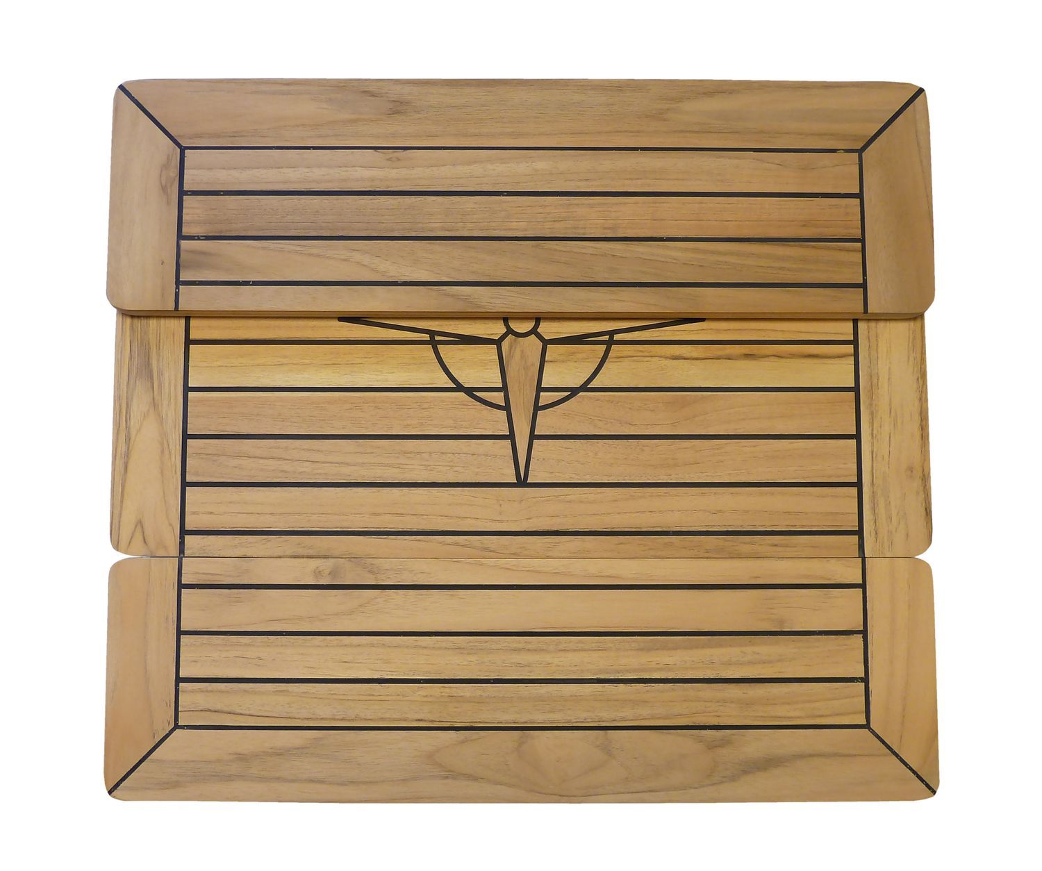 Teak Tischplatte klappbar