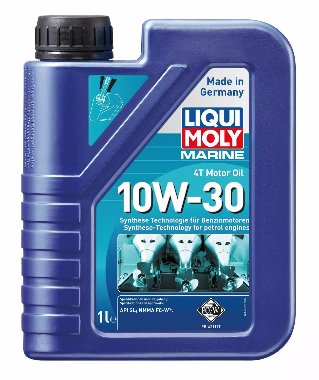 Liqui Moly 4 Takt 10W-30 ,TC-W3 , 5 l Motoröl